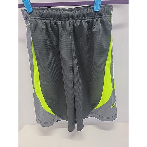 Nike Dri-Fit Shorts Youth‎ Sz M 8/10 Basketball Gray - Picture 1 of 8